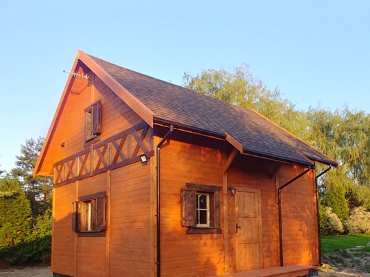 domek duży drewniany Wiktor